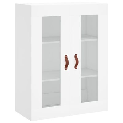 vidaXL Wandschrank Weiß 69,5x34x90 cm