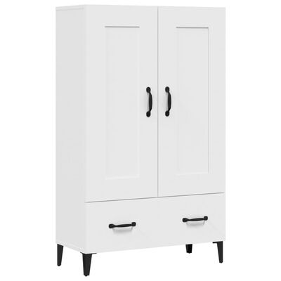 vidaXL Highboard Weiß 70x31x115 cm Holzwerkstoff