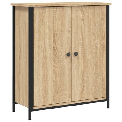 vidaXL Sideboard Sonoma-Eiche 70x30x80 cm Holzwerkstoff