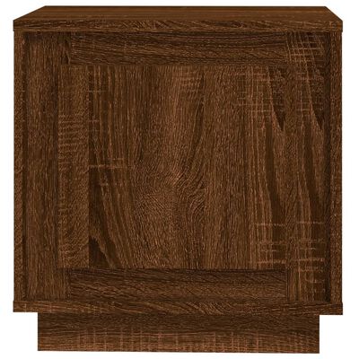 vidaXL Nachttisch Braun Eichen-Optik 44x35x45 cm Holzwerkstoff