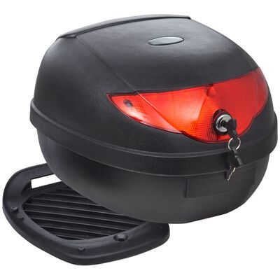 vidaXL Motorrad-Topcase 36 L für einen Helm