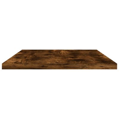 vidaXL Wandregale 4 Stk. Räuchereiche 60x20x1,5 cm Holzwerkstoff