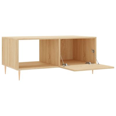 vidaXL Couchtisch Sonoma-Eiche 90x50x40 cm Holzwerkstoff