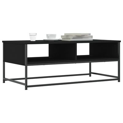 vidaXL Couchtisch Schwarz 100x51x40 cm Holzwerkstoff