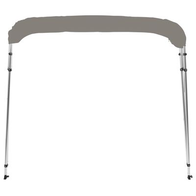 vidaXL 4-Bow Bimini-Top Grau 243x244x137 cm