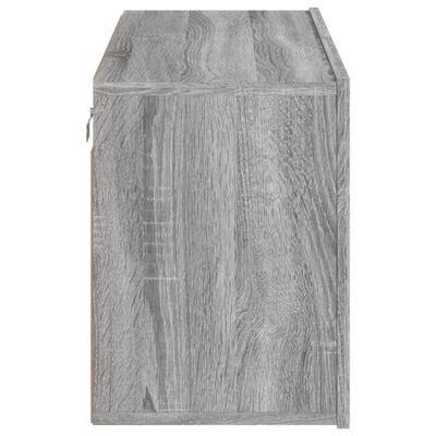 vidaXL TV-Wandschrank Grau Sonoma 80x30x41 cm