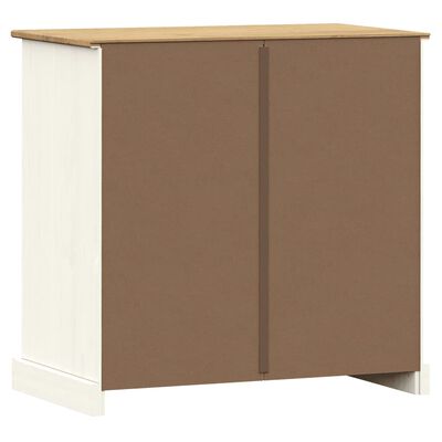 vidaXL Sideboard mit Schubladen VIGO 78x40x75 cm Massivholz Kiefer