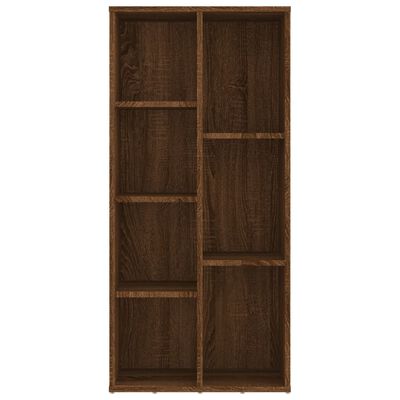 vidaXL Bücherschrank Braun Eichen-Optik 50x25x106 cm