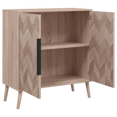 Finori Sideboard Lusk 01A Sonoma-Eiche 80x38,5x88 cm