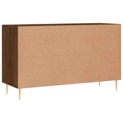 vidaXL Sideboard Braun Eichen-Optik 100x36x60 cm Holzwerkstoff