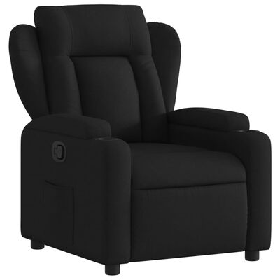 vidaXL Relaxsessel Schwarz Stoff