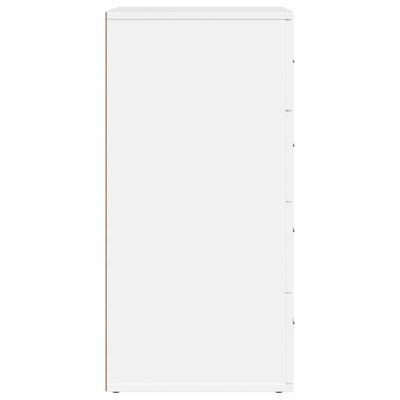 vidaXL Sideboard Weiß 60x39x80 cm Holzwerkstoff