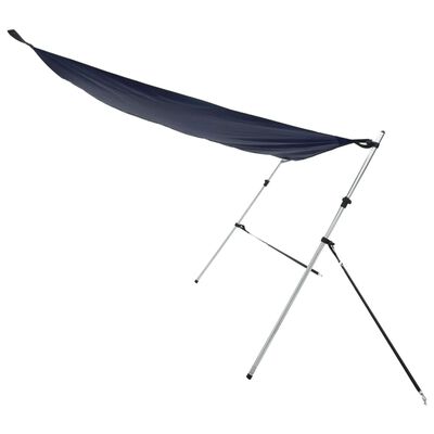 vidaXL T-Top-Beschattungsverlängerung Blau 170x170x(115-183) cm