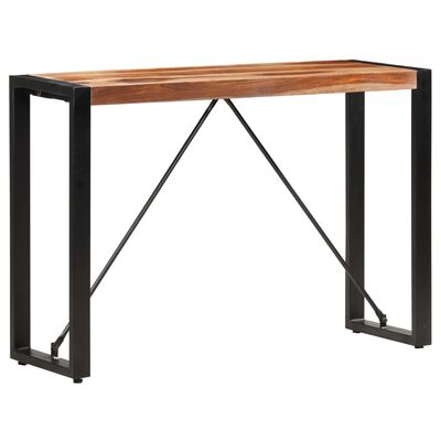 vidaXL Konsolentisch 110x35x76 cm Massivholz Palisander