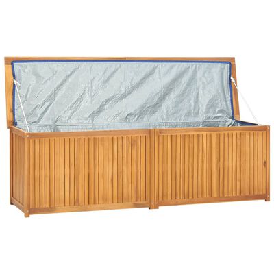 vidaXL Gartenbox 175x50x55 cm Massivholz Teak