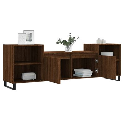 vidaXL TV-Schrank Braun Eichen-Optik 160x35x55 cm Holzwerkstoff