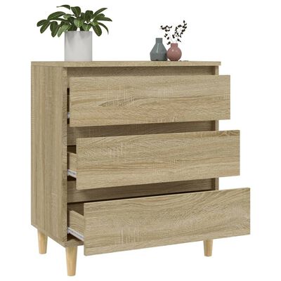 vidaXL Sideboard Sonoma-Eiche 60x35x70 cm Holzwerkstoff