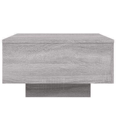 vidaXL Couchtisch Grau Sonoma 55x55x31 cm Holzwerkstoff