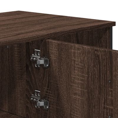 vidaXL Couchtisch Braun Eichen-Optik 100x51x40 cm Holzwerkstoff