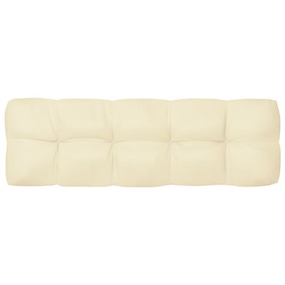 vidaXL Palettensofa-Auflagen 7 Stk. Creme