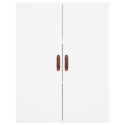 vidaXL Wandschrank Weiß 69,5x34x90 cm