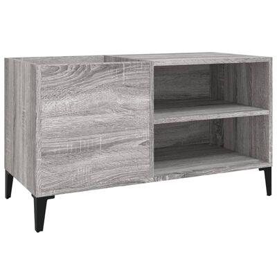 vidaXL Plattenschrank Grau Sonoma 84,5x38x48 cm Holzwerkstoff