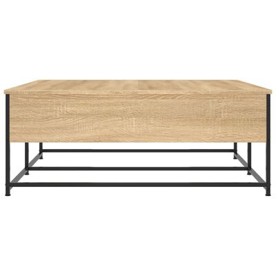 vidaXL Couchtisch Sonoma-Eiche 100x99x40 cm Holzwerkstoff