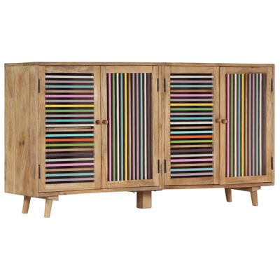 vidaXL Sideboard 150x30x75 cm Massivholz Mango