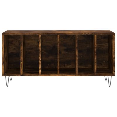 vidaXL Plattenschrank Räuchereiche 100x38x48 cm Holzwerkstoff