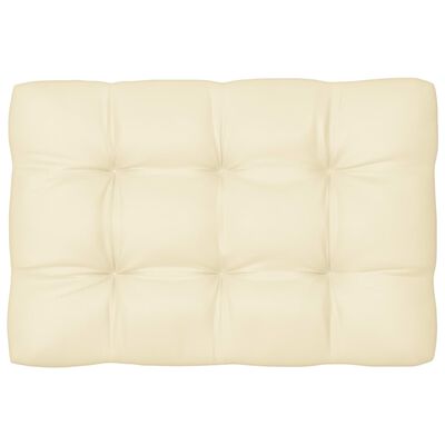 vidaXL Palettensofa-Auflagen 7 Stk. Creme