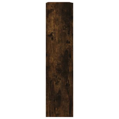 vidaXL Schuhschrank Räuchereiche 80x21x87,5 cm Holzwerkstoff