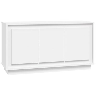 vidaXL Sideboard Weiß 102x35x55 cm Holzwerkstoff