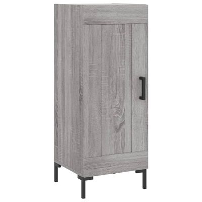 vidaXL Highboard Grau Sonoma 34,5x34x180 cm Holzwerkstoff