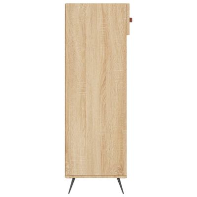 vidaXL Schuhschrank Sonoma-Eiche 60x35x105 cm Holzwerkstoff