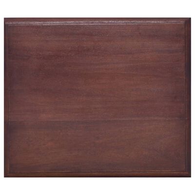 vidaXL Nachttisch Klassisch Braun 35x30x60 cm Massivholz Mahagoni