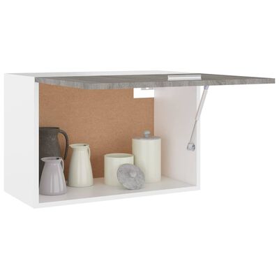 vidaXL Hängeschrank Grau Sonoma 60x31x40 cm Holzwerkstoff