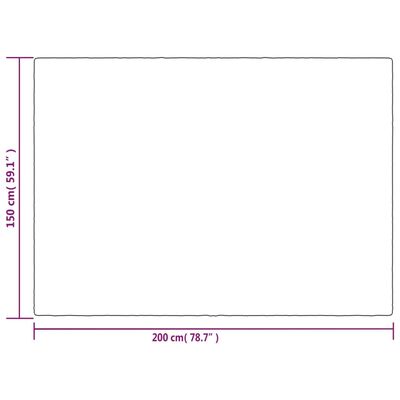 vidaXL Gewichtsdecke mit Bezug Grau 150x200 cm 11 kg Stoff