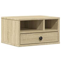 vidaXL Druckerständer Sonoma-Eiche 40x32x22,5 cm Holzwerkstoff