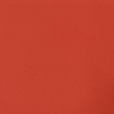 vidaXL Wandpaneele 12 Stk. Rot 30x15 cm Kunstleder 0,54 m²