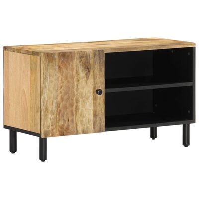 vidaXL TV-Schrank 80x31x46 cm Massivholz Mango