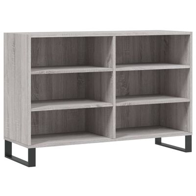 vidaXL Sideboard Grau Sonoma 103,5x35x70 cm Holzwerkstoff