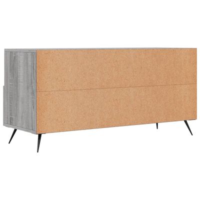 vidaXL TV-Schrank Grau Sonoma 102x36x50 cm Holzwerkstoff