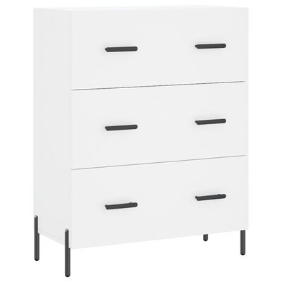 vidaXL Highboard Weiß 69,5x34x180 cm Holzwerkstoff