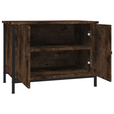 vidaXL TV-Schrank mit Türen Räuchereiche 60x35x45 cm Holzwerkstoff