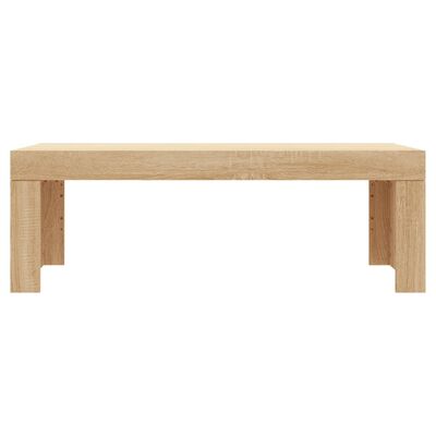 vidaXL Couchtisch Sonoma-Eiche 102x50x36 cm Holzwerkstoff