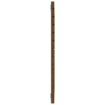 vidaXL Wand-Kopfteil Honigbraun 96x3x91,5 cm Massivholz Kiefer