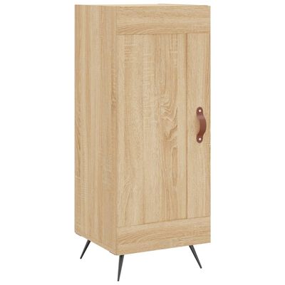 vidaXL Highboard Sonoma-Eiche 34,5x34x180 cm Holzwerkstoff