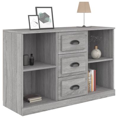 vidaXL Sideboard Grau Sonoma 104,5x35,5x67,5 cm Holzwerkstoff