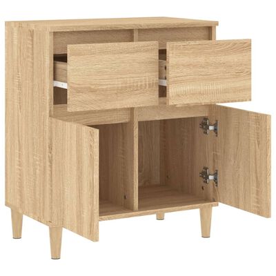 vidaXL Sideboard Sonoma-Eiche 60x35x70 cm Holzwerkstoff