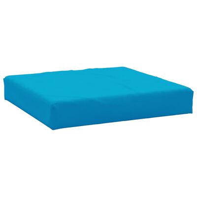 vidaXL Palettenkissen Hellblau 60x60x8 cm Oxford-Gewebe